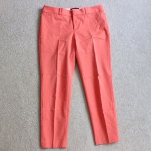Banana Republic coral Sloan pant